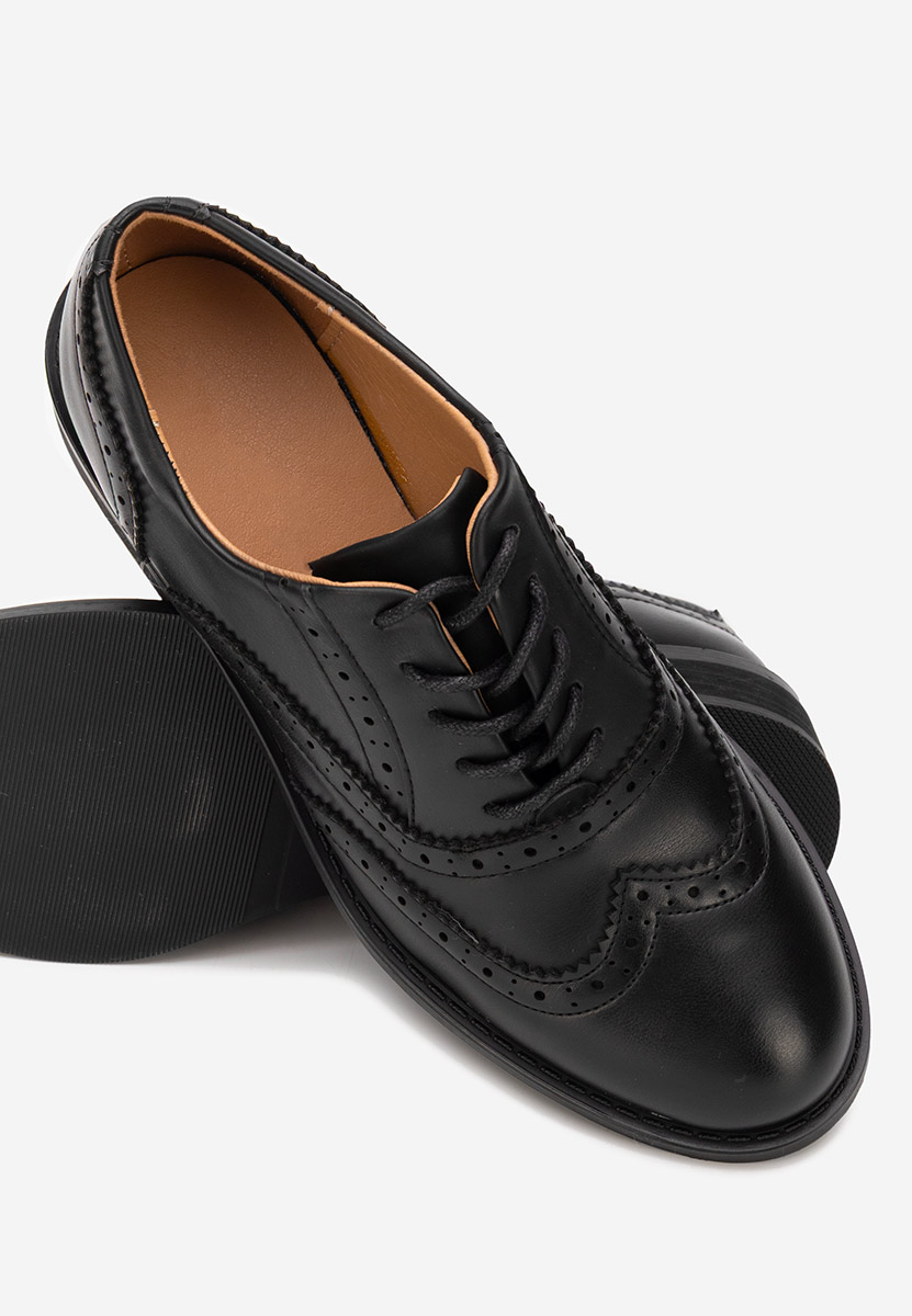 Brogue γυναικεια Cilora μαύρα