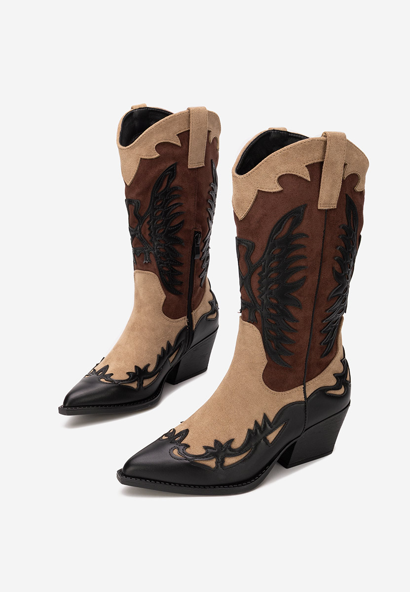 Καουμπόικες Μπότες Jasnira Μαύρα