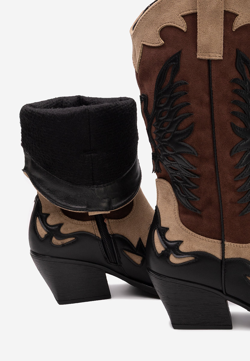 Καουμπόικες Μπότες Jasnira Μαύρα