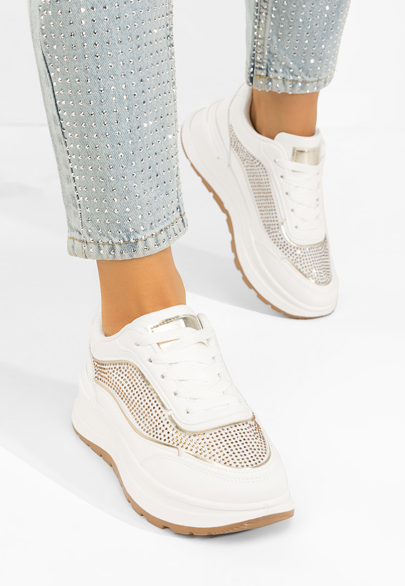 Sneakers γυναικεια Dalyana λευκά