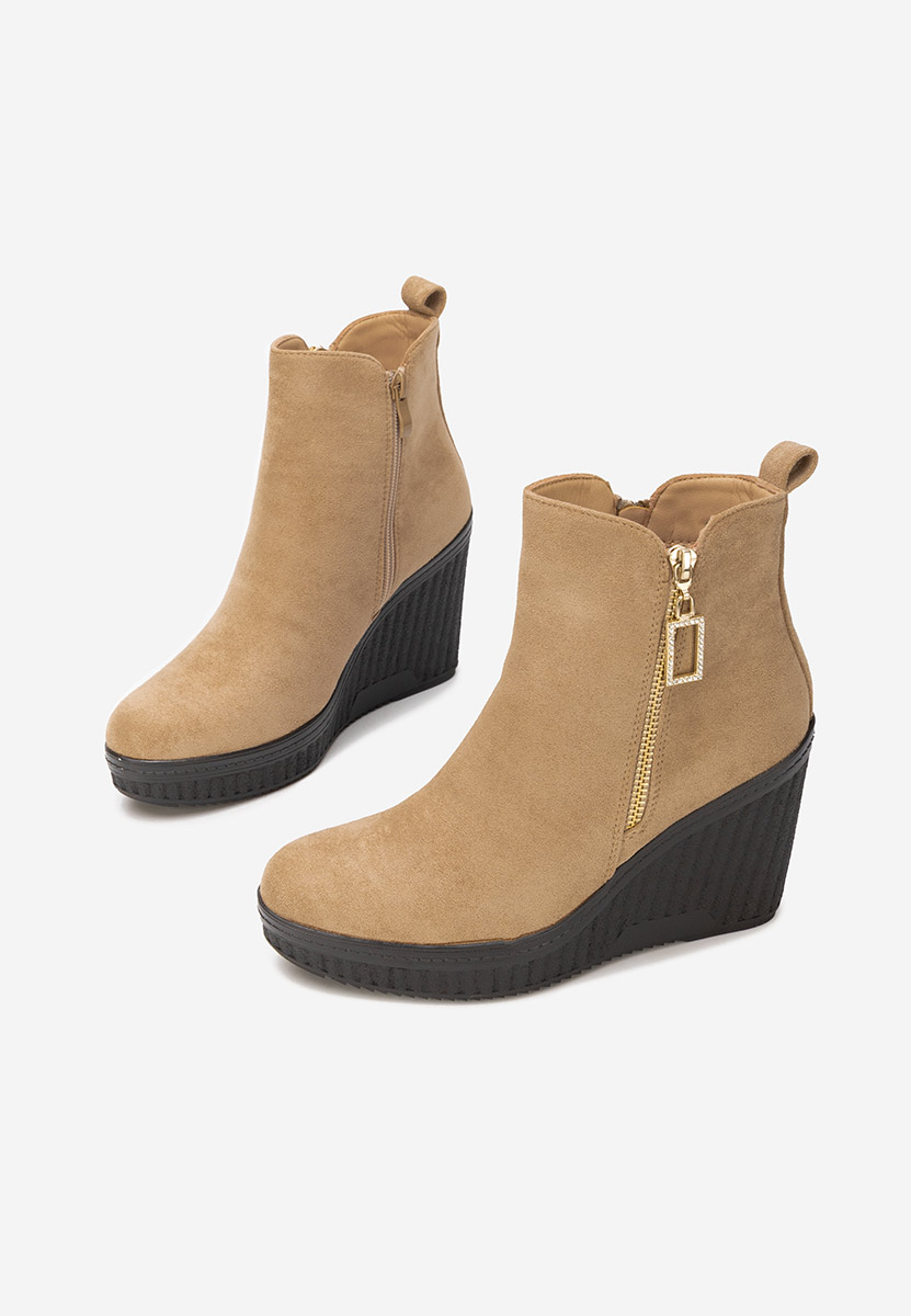 Μποτακια πλατφορμεσ Charlet V2 χακι