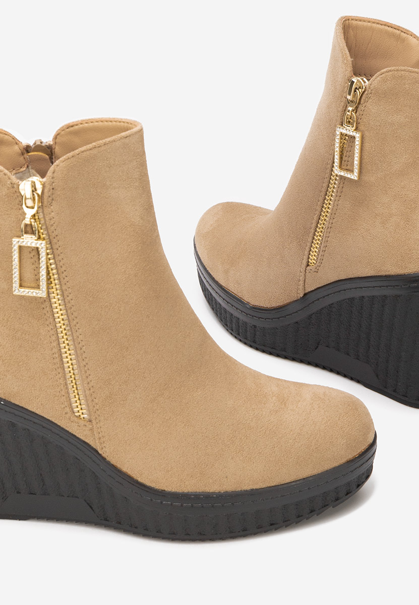 Μποτακια πλατφορμεσ Charlet V2 χακι