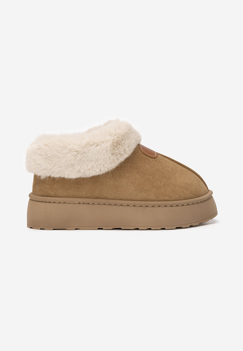 Mποτάκια πλατφόρμα Elarva χακι