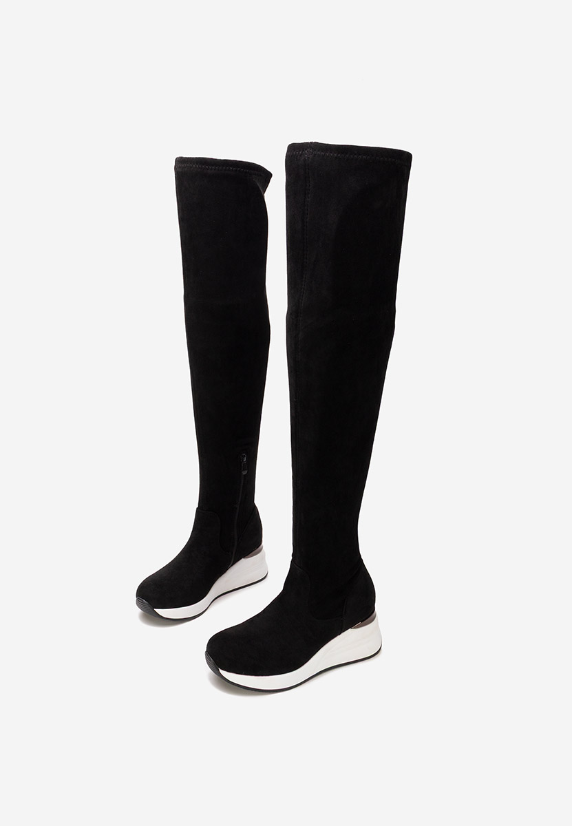 Ψηλές μπότες Janisia V2 Μαύρα