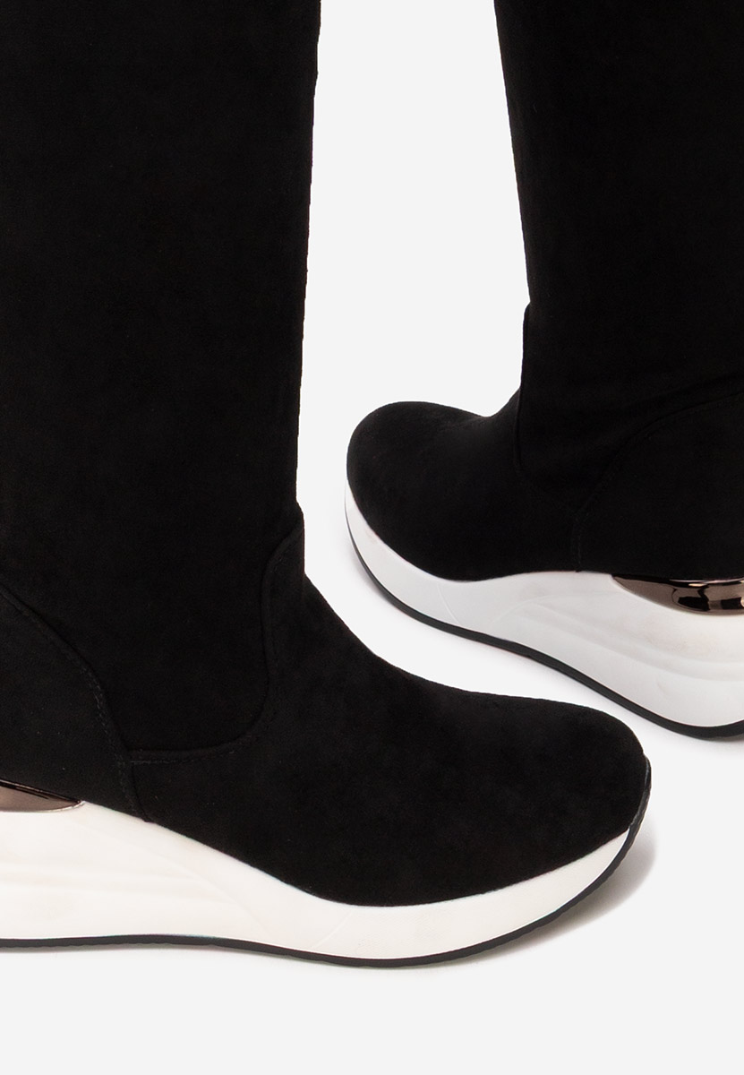 Ψηλές μπότες Janisia V2 Μαύρα