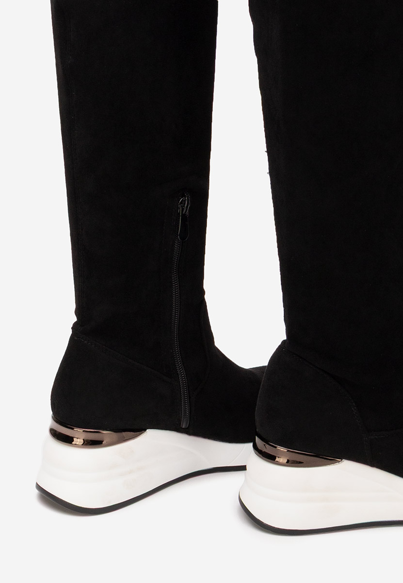 Ψηλές μπότες Janisia V2 Μαύρα