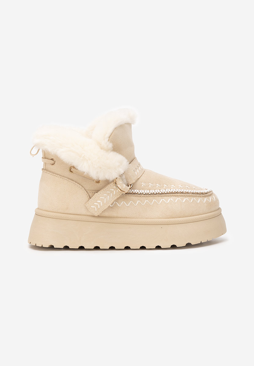 Χειμερινά Αρβυλάκια γυναικείες Tavoria μπεζ