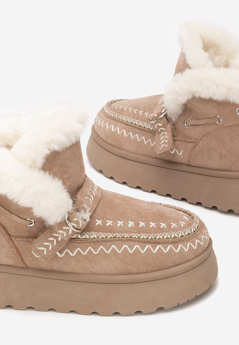 Χειμερινά Αρβυλάκια γυναικείες Tavoria χακι