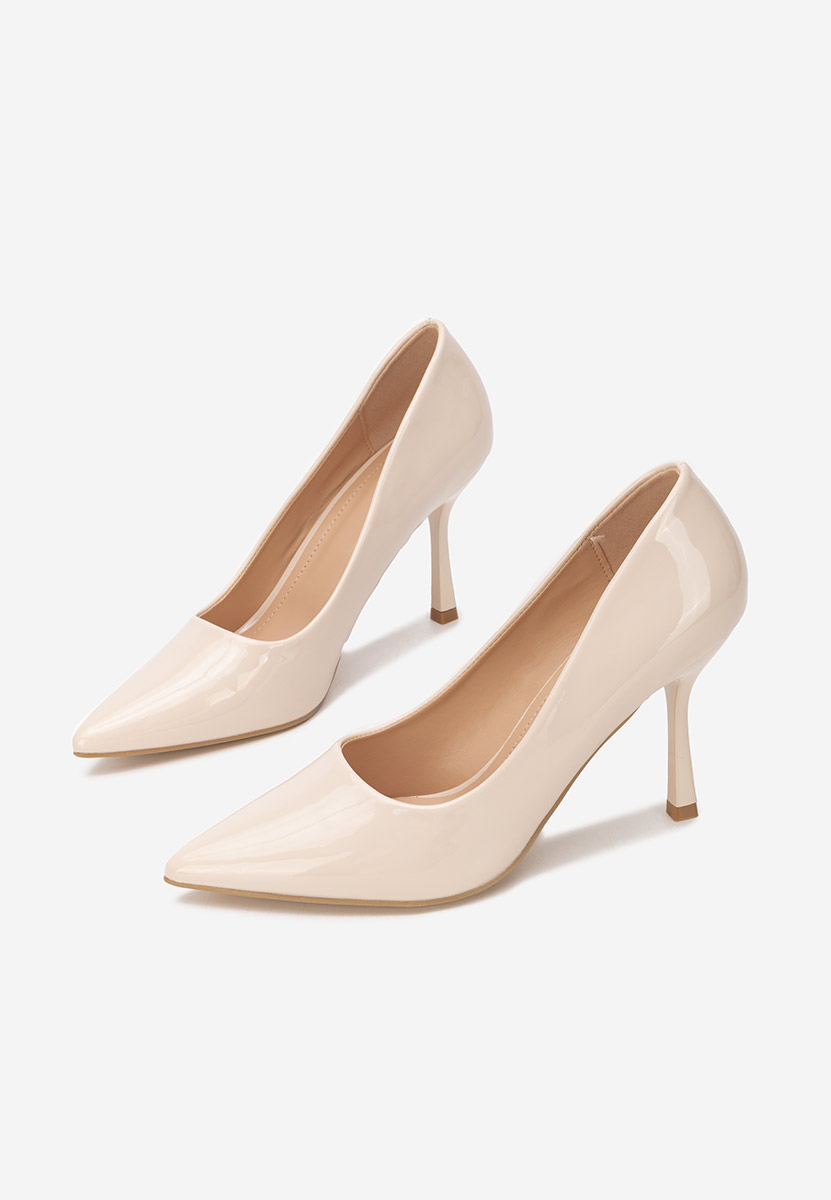 Γόβες στιλέτο Clia μπεζ Γόβες στιλέτο Clia μπεζ