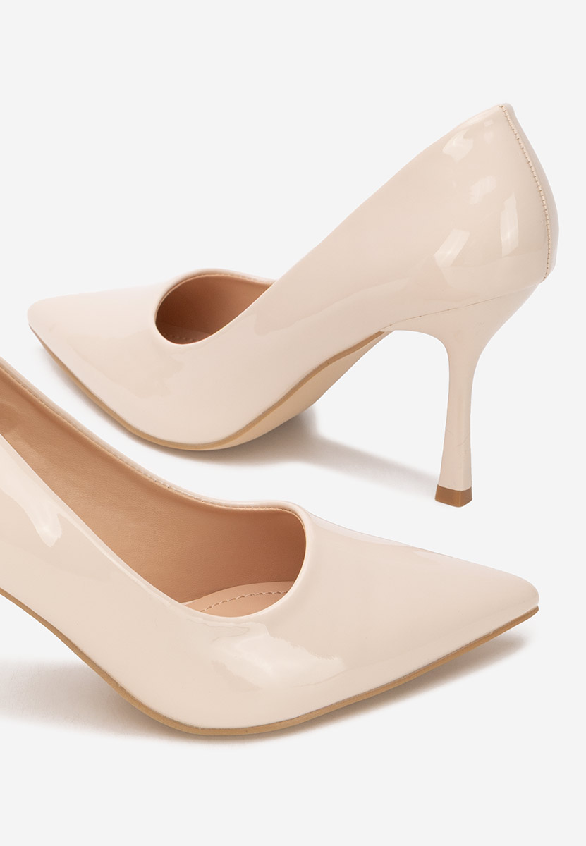 Γόβες στιλέτο Clia μπεζ Γόβες στιλέτο Clia μπεζ