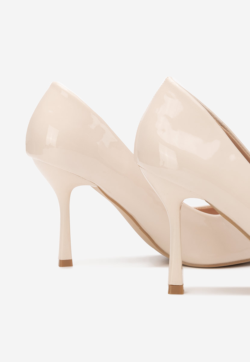 Γόβες στιλέτο Clia μπεζ Γόβες στιλέτο Clia μπεζ