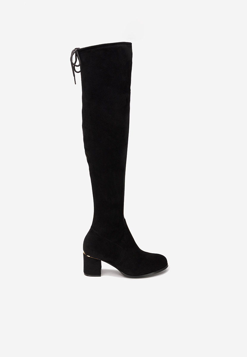 Ψηλές μπότες Anelissa Μαύρα