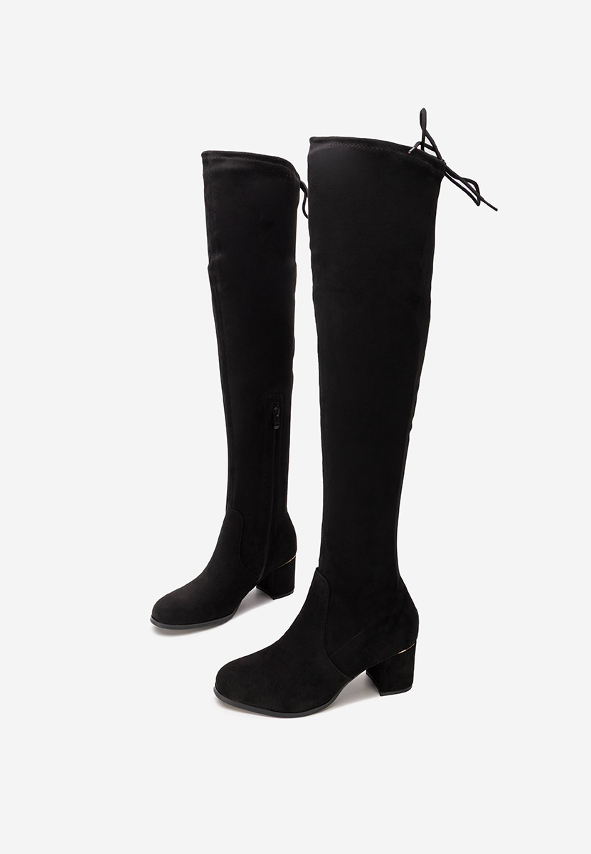 Ψηλές μπότες Anelissa Μαύρα