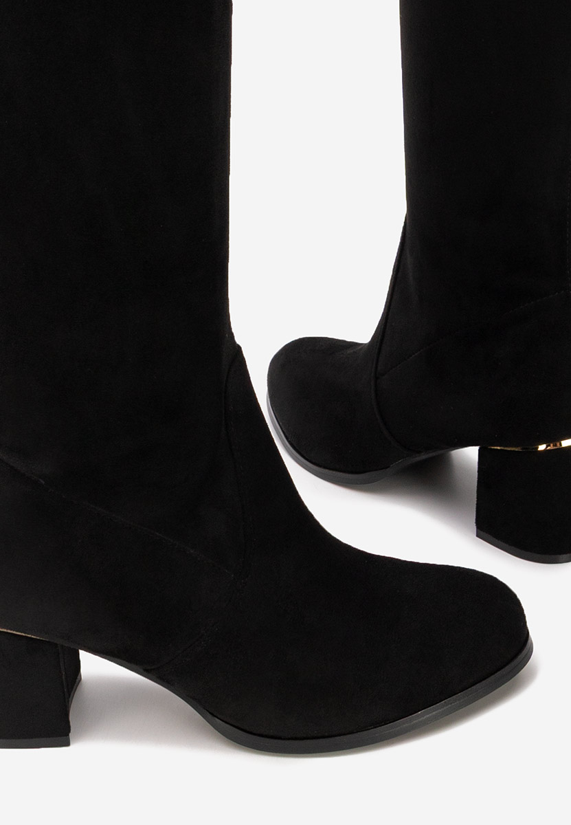 Ψηλές μπότες Anelissa Μαύρα