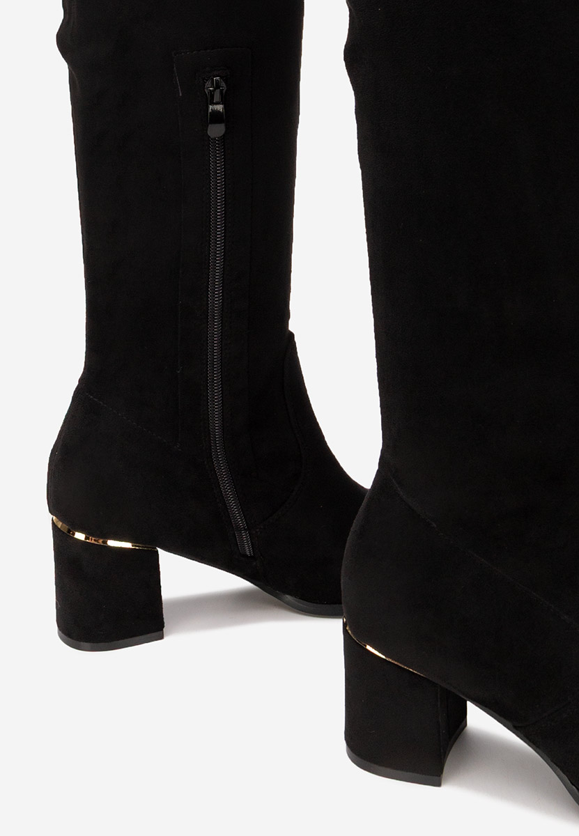 Ψηλές μπότες Anelissa Μαύρα