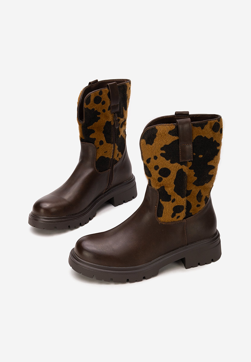 Γυναικεία μποτάκια Ediana καφε Γυναικεία μποτάκια Ediana καφε