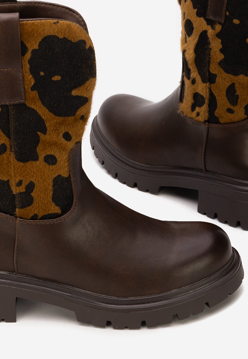 Γυναικεία μποτάκια Ediana καφε Γυναικεία μποτάκια Ediana καφε