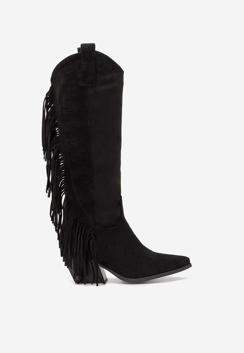 Καουμπόικες Μπότες Verlia Μαύρα