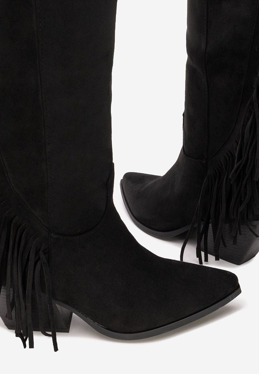 Καουμπόικες Μπότες Verlia Μαύρα