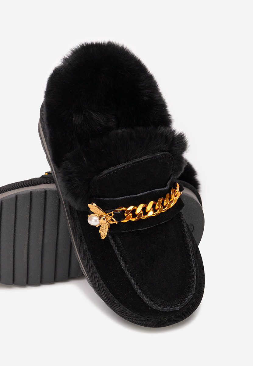 Κοριτσίστικες μποτάκια Annamae Μαύρα