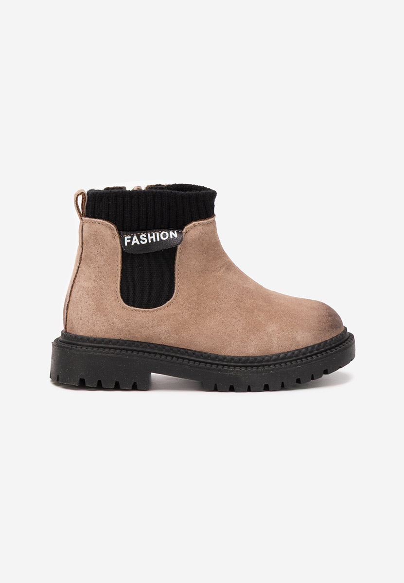 Παιδικά μποτάκια Fashion ταμπά