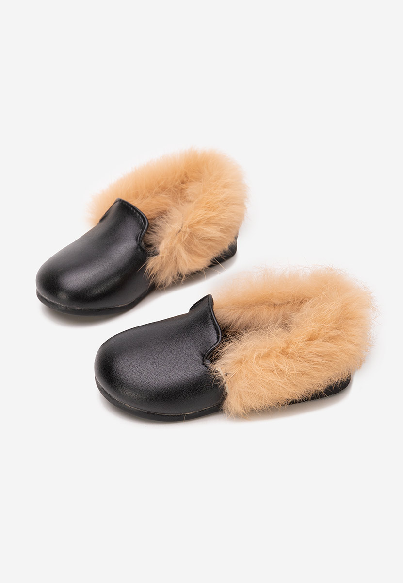 Παιδικά Μοκασίνια Olivana μαύρα