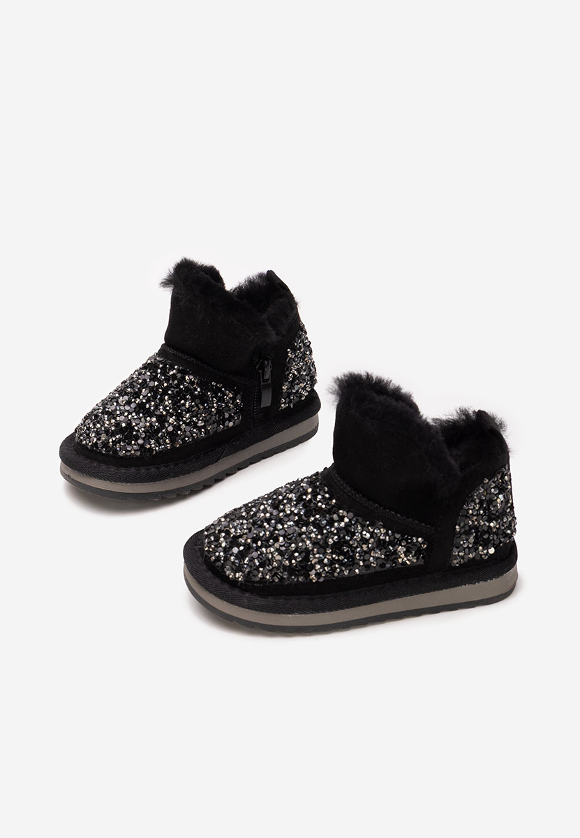 Μπότες κοριτσίστικες Semida Μαύρα