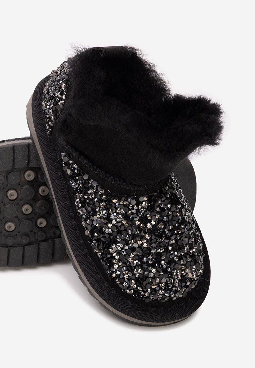 Μπότες κοριτσίστικες Semida Μαύρα