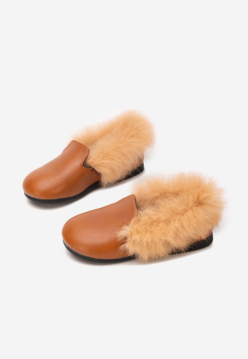 Παιδικά Μοκασίνια Olivana καφε