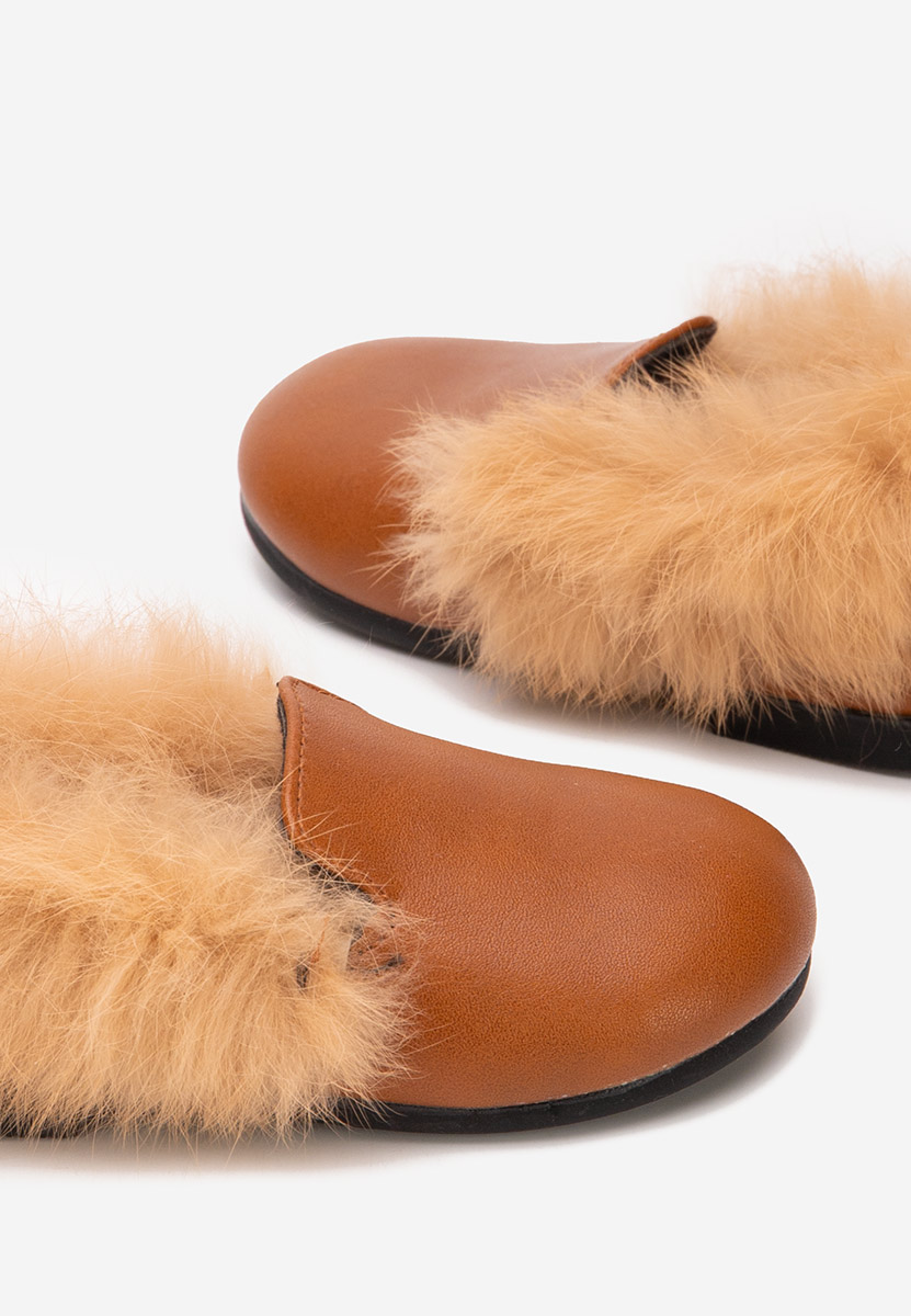 Παιδικά Μοκασίνια Olivana καφε