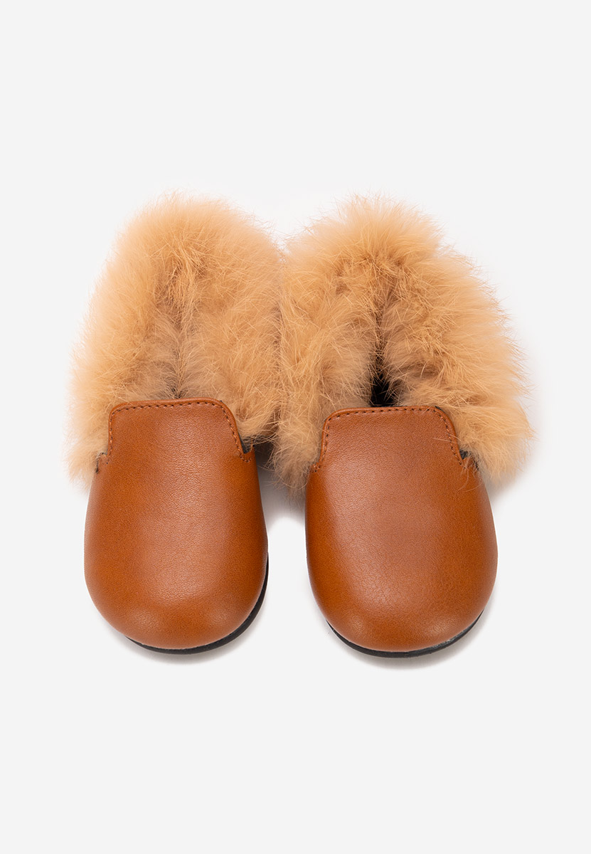 Παιδικά Μοκασίνια Olivana καφε