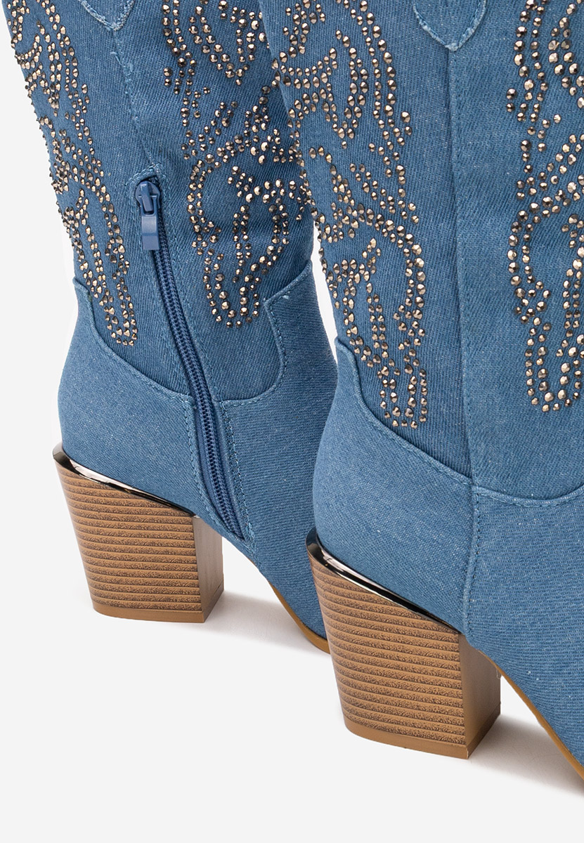 Καουμπόικες Μπότες Ysrana V2 Τζιν