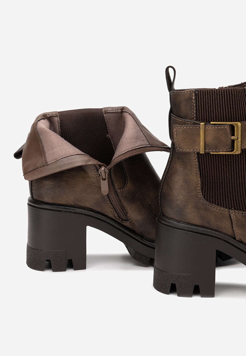 Γυναικεία Μποτάκια Rafira χάλκινο