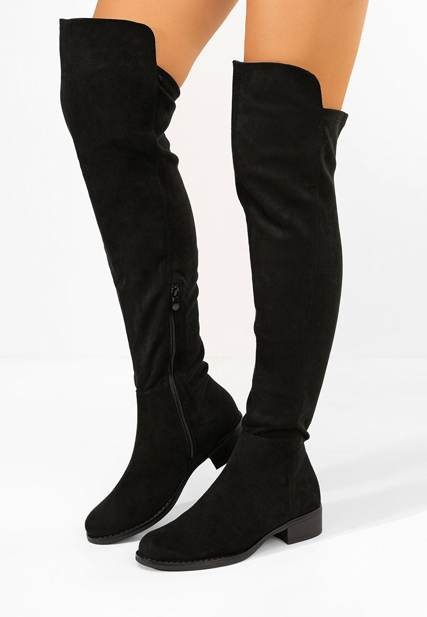 Ψηλές μπότες Inies Μαύρα Ψηλές μπότες Inies Μαύρα