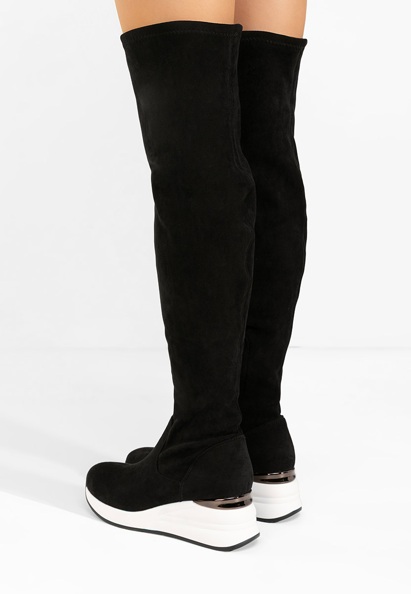 Ψηλές μπότες Janisia V2 Μαύρα