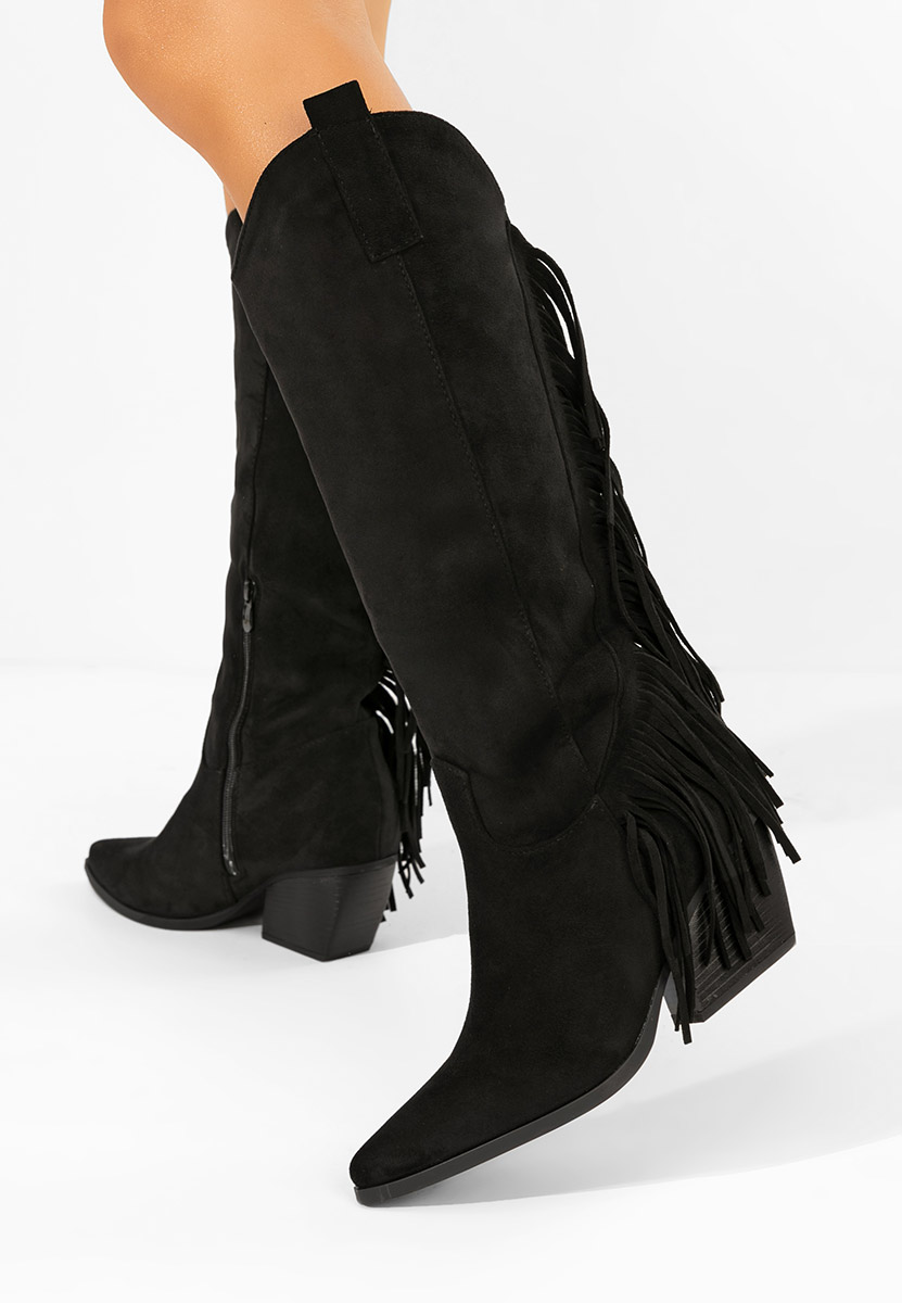 Καουμπόικες Μπότες Verlia Μαύρα