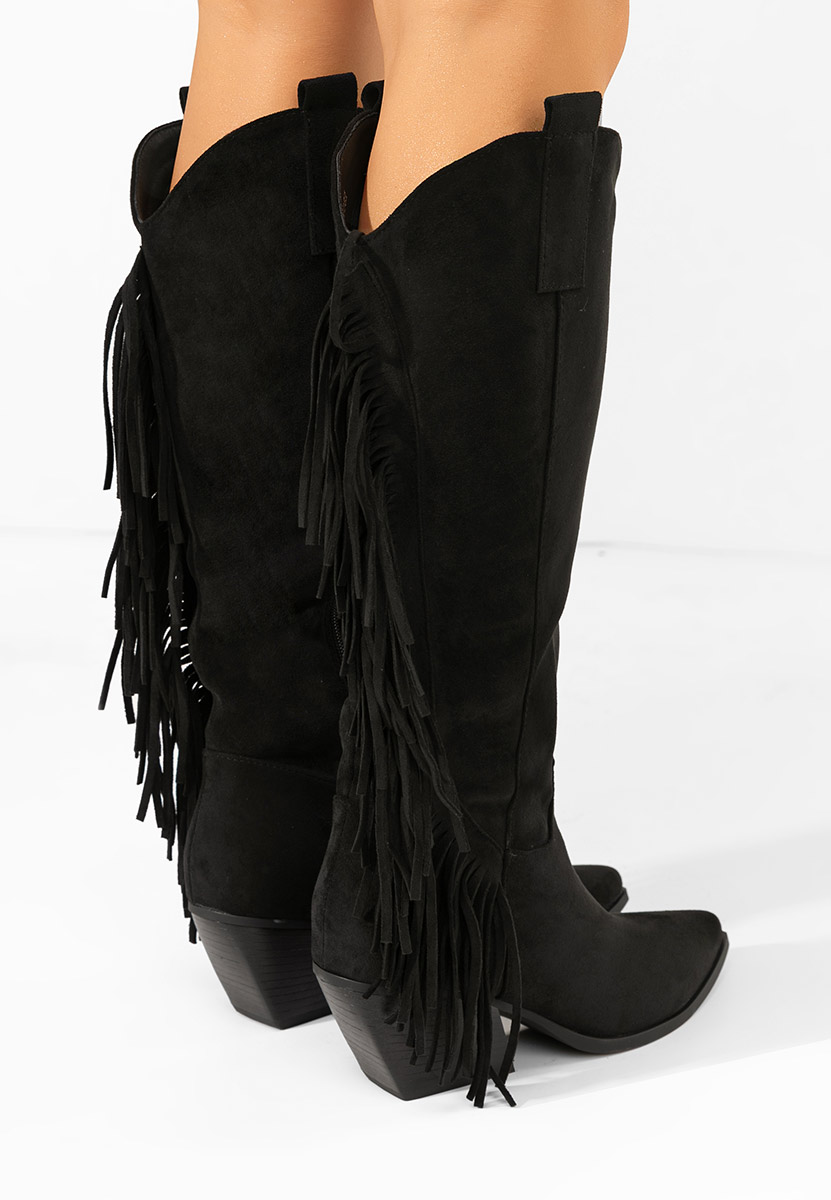 Καουμπόικες Μπότες Verlia Μαύρα