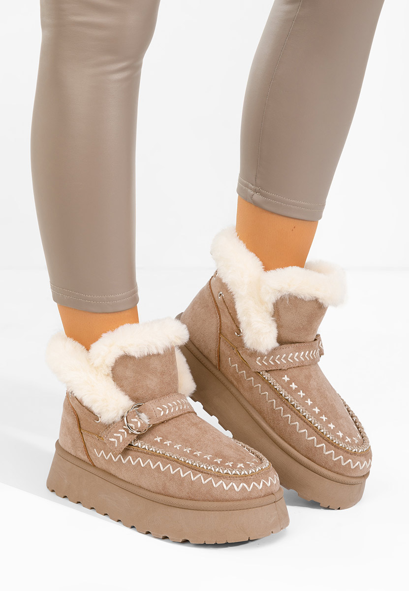 Χειμερινά Αρβυλάκια γυναικείες Tavoria χακι