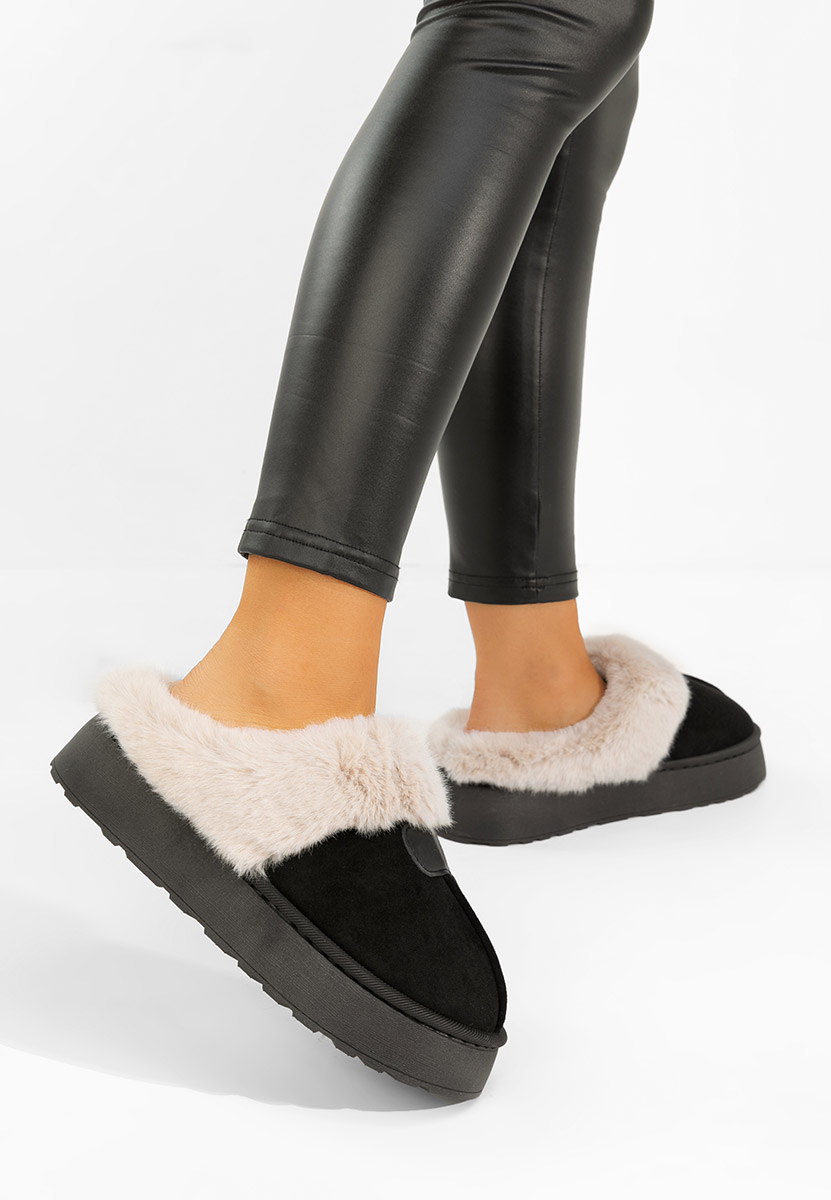 Γυναικεια σαμπο Flufina μαύρα