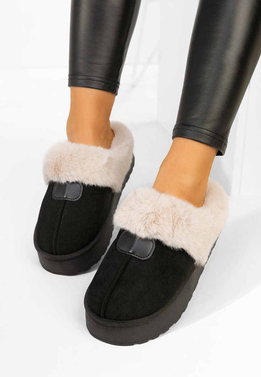 Γυναικεια σαμπο Flufina μαύρα