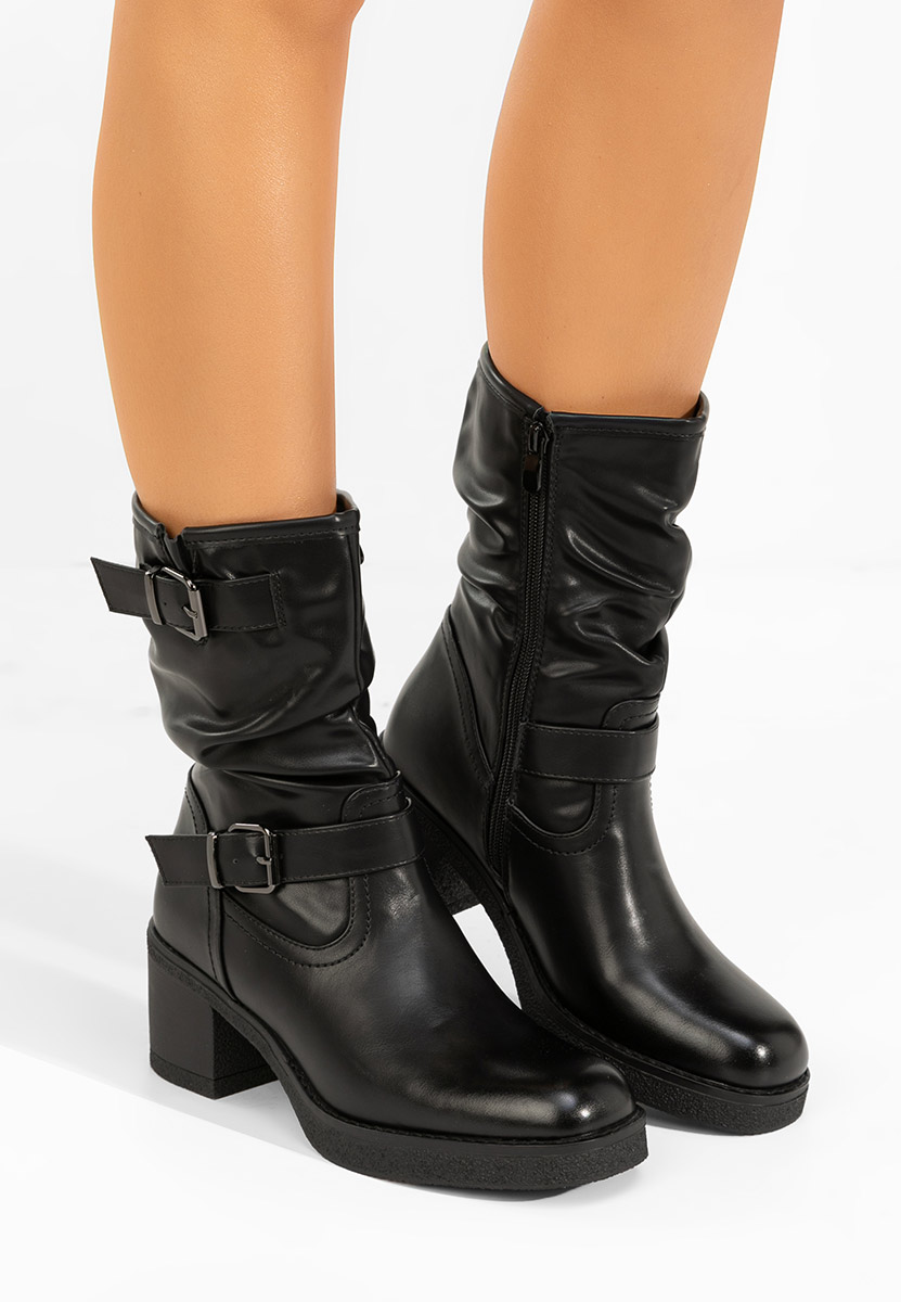 Γυναικείες Μπότες Stefiana Μαύρα