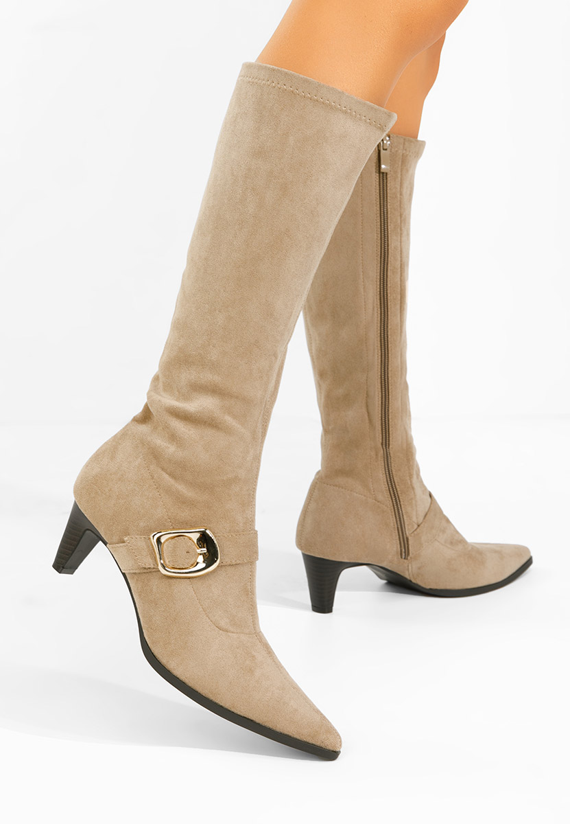 Γυναικείες Μπότες Vernoa χακι