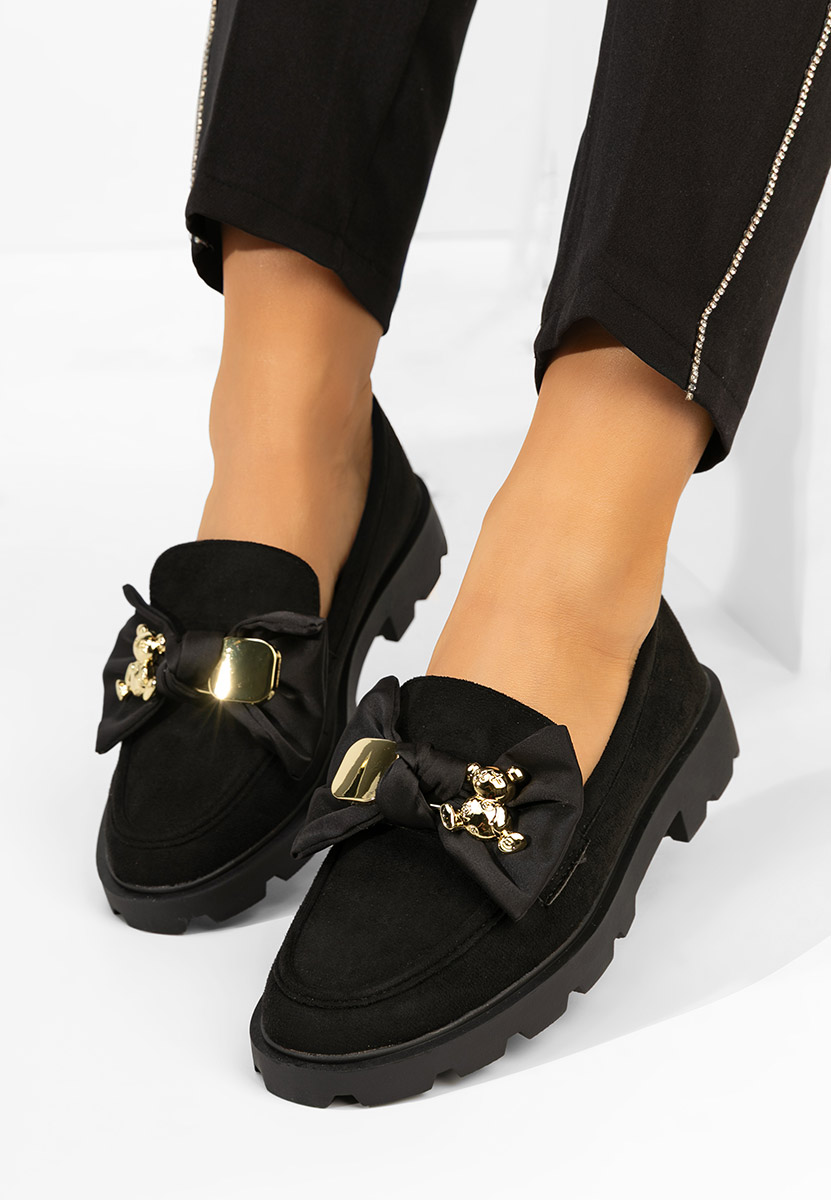 Loafers γυναικεια Desana μαύρα