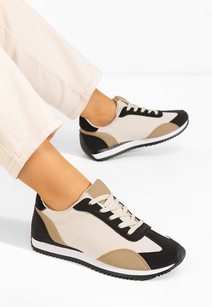 Sneakers γυναικεια Sariena μπεζ