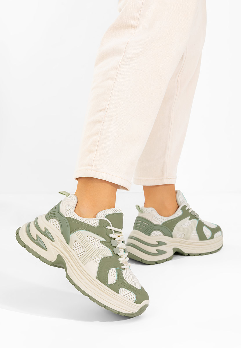 Sneakers με πλατφόρμα Alfredia πρασινο