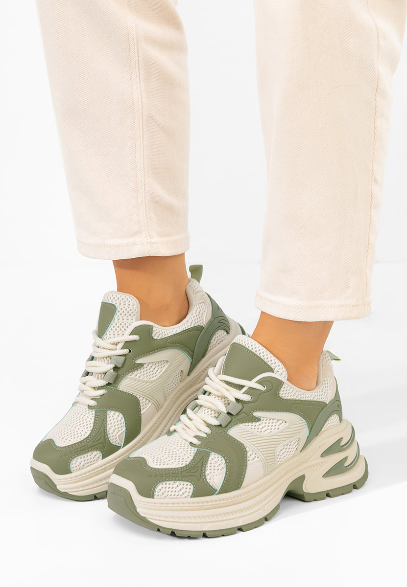 Sneakers με πλατφόρμα Alfredia πρασινο