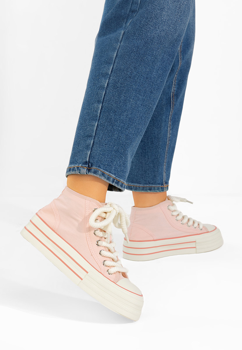 Γυναικεία sneakers Alicata ροζ