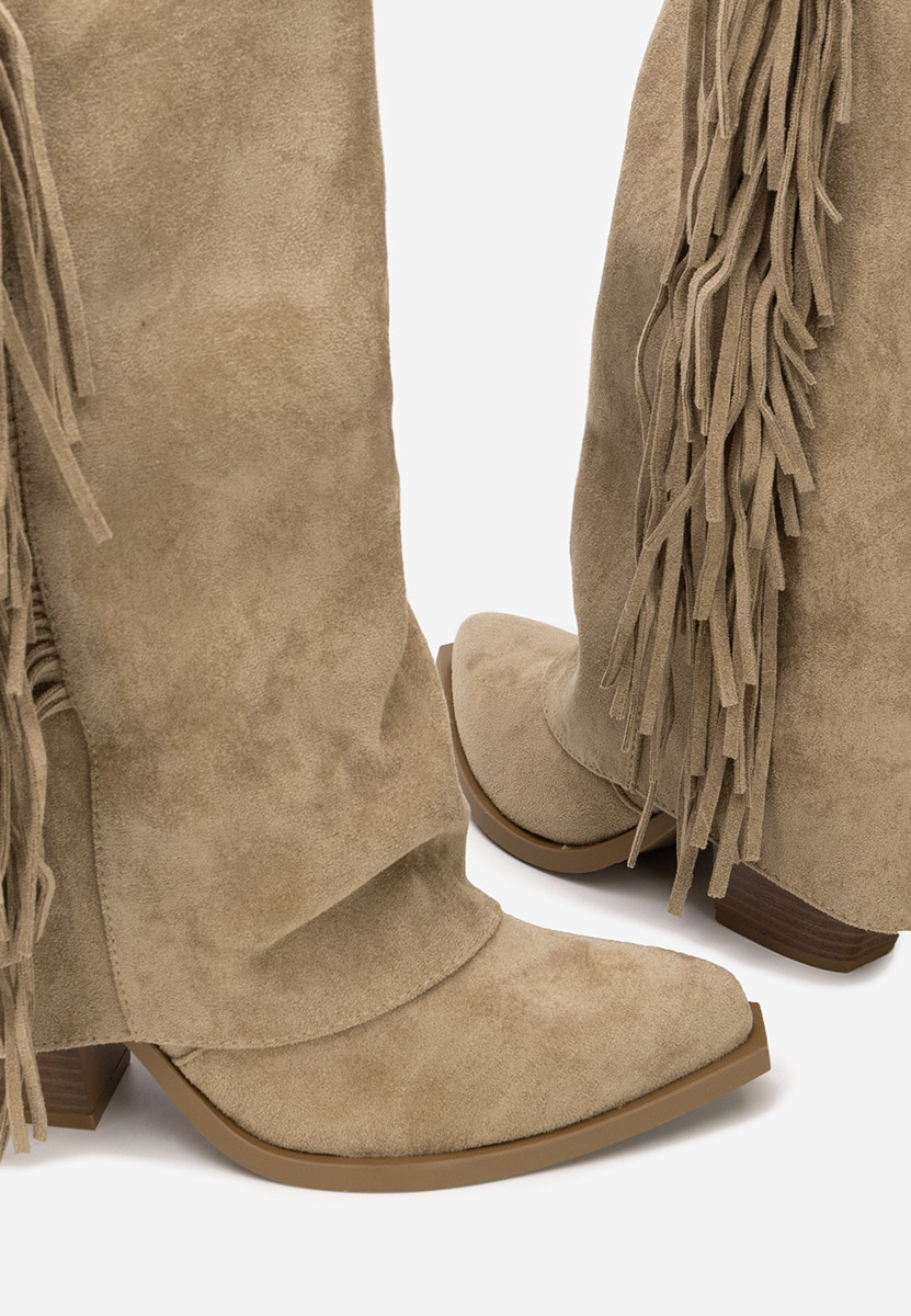 Καουμπόικες Μπότες Charlina χακι