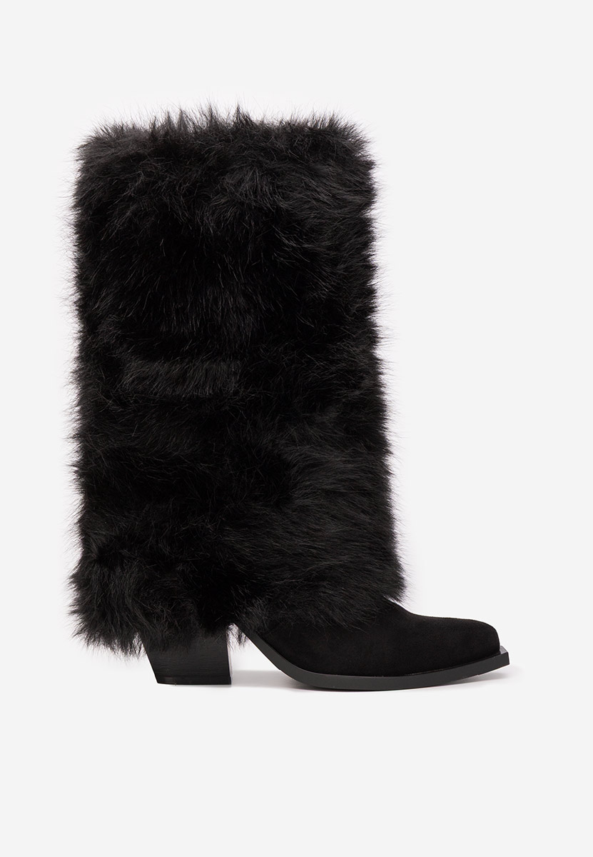 Χειμερινά μπότες γυναικείε Olivine Μαύρα