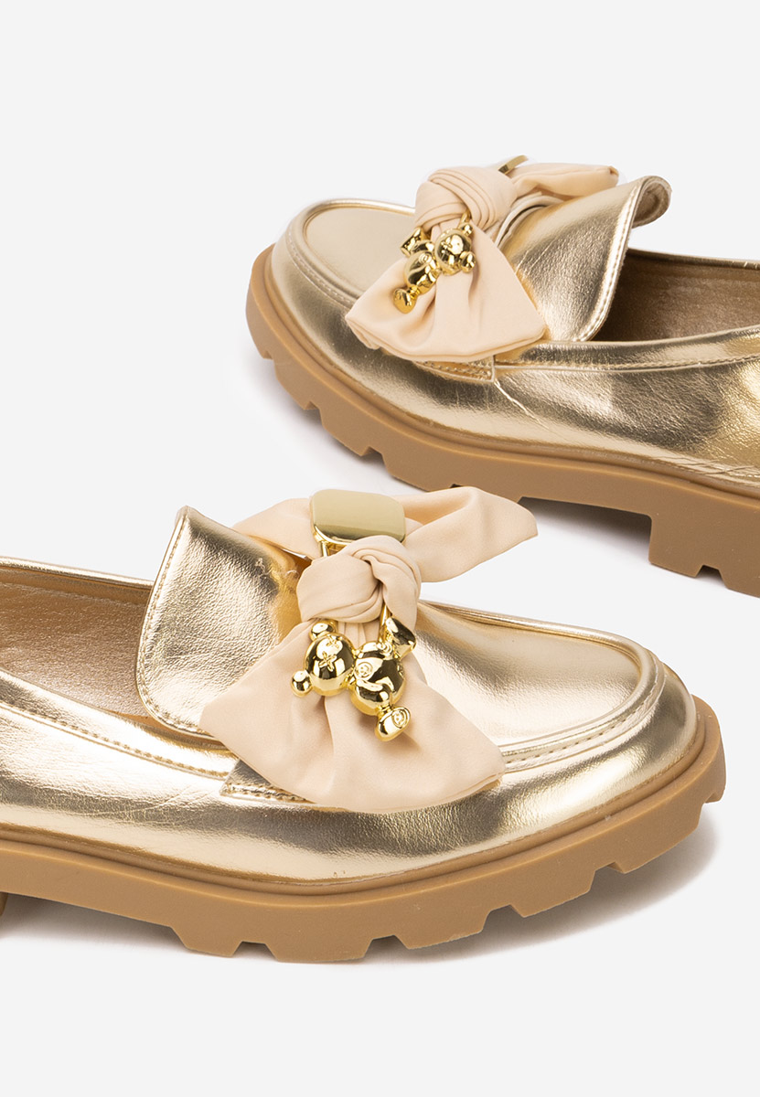 Loafers γυναικεια Desana χρυσο